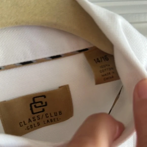 Bits dress shirt Class/Club size 14/16 - Picture 3 of 4
